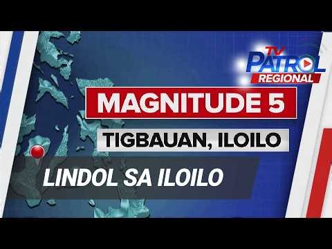 Lindol sa Iloilo | TV Patrol Regional