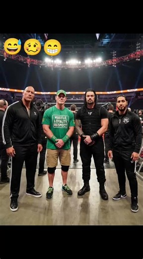 #TheRock #MustafaAli #RomanReigns #JohnCena #onthisday 😅🥴😁