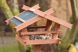 Vogelfutterhaus Bauanleitung » bauanleitung.org