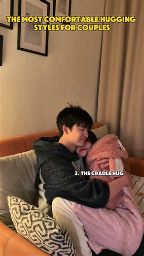 4 Most Comfortable Hugging Styles for Couples ❤️ #couplegoals #relationships #hugging