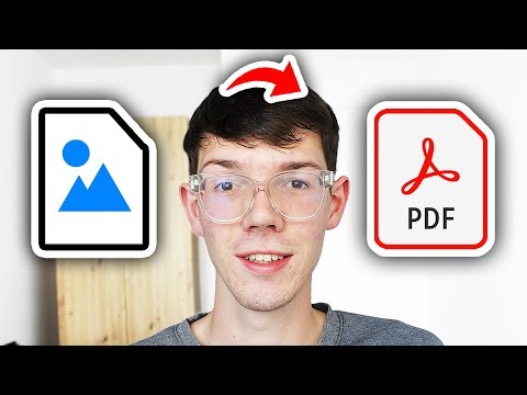 How To Convert Image To PDF File - Photo To PDF