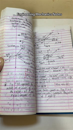 25K views · 496 reactions | Engineering Mechanics Notes #fyp #enginerdmath #engineering #statics | Enginerdmath | Facebook