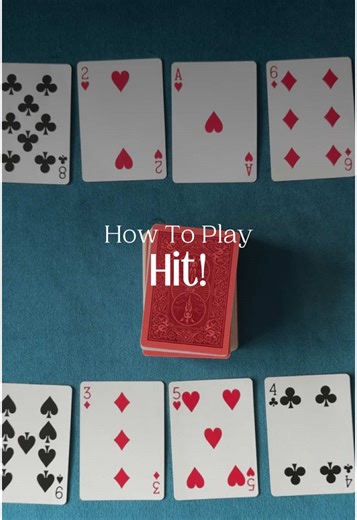 Hit! Quick Rules 👇 This is a DIY version of a game by Reiner Knizia that’s gone by many names over the years such as Hit, No Mercy, Cheeky Monkey, and Fruit Fight! It’s easy to make and play at home, so bookmark this reel for the next time you’ve got three decks and want a little press-your-luck fun! Make sure you’re following to not miss out on any new card game tutorials and binge the ones you’ve missed on our page! 🃏How to Play Hit! 👩🏻‍🎨Create a custom deck using three standard decks of 