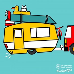 11K views · 69 reactions | Before you tow your caravan or camper trailer, it’s vital to make sure your load is well secured. Items stored in the caravan or camper trailer need to be evenly distributed. Heavy or poorly-secured loads may cause rollovers or accidents. For more towing tips, read our fact sheet https://www.police.sa.gov.au/__data/assets/pdf_file/0006/822894/Caravan-Factsheet.pdf | South Australia Police | Facebook