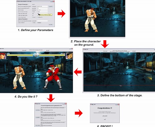 MUGEN stage tool   [TUTORIAL MUGEN - COMO CRIAR UMA STAGE DE UM MODO SIMPLES _ HOW TO CREATE A STAGE IN A SIMPLE MODE