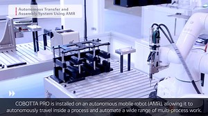 🚀Discover in this video, filmed during the world’s biggest robotics trade fair, 𝐢𝐑𝐄𝐗 in Japan, 4️⃣ groundbreaking applications of COBOTTA PRO that set new standards in collaborative robotics: 1️⃣ 𝐌𝐚𝐧𝐮𝐟𝐚𝐜𝐭𝐮𝐫𝐢𝐧𝐠 𝐅𝐚𝐜𝐭𝐨𝐫𝐢𝐞𝐬 𝐨𝐟 𝐭𝐡𝐞 𝐅𝐮𝐭𝐮𝐫𝐞: COBOTTA PRO enhances efficiency with precision and speed. 2️⃣ 𝐀𝐮𝐭𝐨𝐧𝐨𝐦𝐨𝐮𝐬 𝐓𝐫𝐚𝐧𝐬𝐟𝐞𝐫 & 𝐀𝐬𝐬𝐞𝐦𝐛𝐥𝐲 𝐒𝐲𝐬𝐭𝐞𝐦: COBOTTA PRO performs seamlessly with AMRs for smarter workflows. 3️⃣ 𝐇𝐮𝐦𝐚𝐧 𝐚𝐧𝐝 𝐑𝐨𝐛�