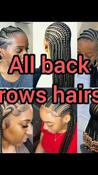 Super amazing all back cornrows hairstyles | Cornrow braids styles | Braids Hairstyles