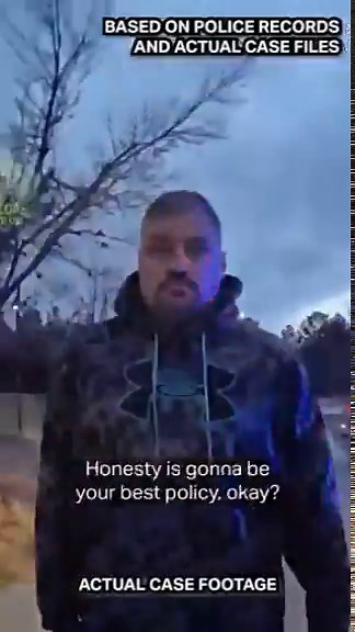 This dude was pulled over for speeding and quickly the officer discovered the man was intoxicated while driving. During the sobriety test the man revealed to the police that his children were in the truck of the car. 👀