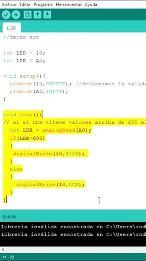 Probando fotorresistencia | Funcionará? #arduino
