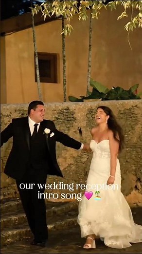 Wedding reception intro song ideas 🩷🏝️ #weddinginspiration #casadecampo #destinationwedding