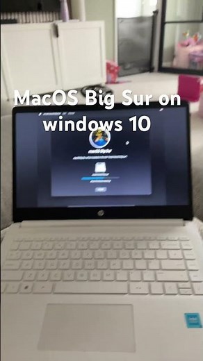 macOS Big Sur on windows 10