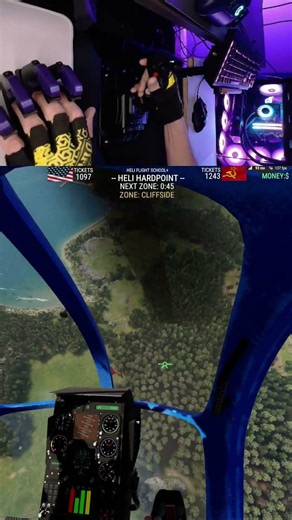 Weeee | Heli Hardpoint | Arma Reforger #Shorts