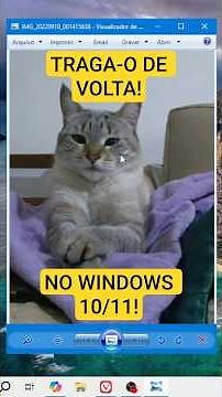 Quero o visualizador de imagens Windows 7 de volta no Windows 10/11! Como fazer? #windows #ativar