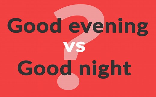 ¿Cuál es la diferencia entre Good evening y Goodnight? - Profesor Inglés - by Tu profesor
