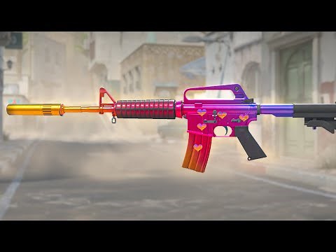 NEW CS2 UPDATE | M4A1S FADE + TASTE BUDDY HOLO FULLY SCRAPED CRAFT | CS2 Heart Sticker