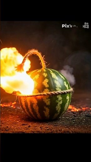 Watermelon Bomb Explosion! | Hilarious Moment