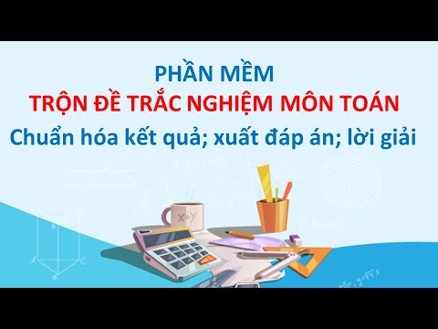 This software creates standardized, high-quality multiple-choice math test questions. It also out...
