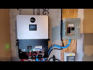 EG4 6000XP - Part 6 - AC Input hookup II - Solar System Upgrade