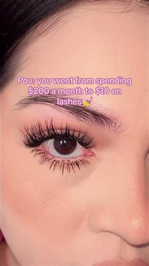 Beautiful cluster eyelashes for a dramatic look