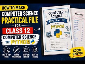 How to make computer practical file