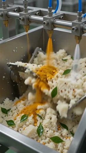 Inside a Fully Automatic Idly Upma Factory! 🤯 From Idly to Packing