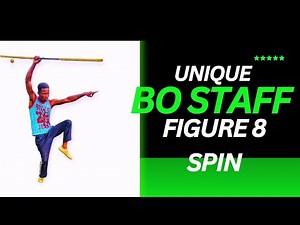 How to do figure 8 Bo staff spin