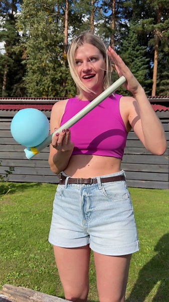 From PVC Pipe to a DIY Signal Horn… Pretty Clever, Right? 🔧📣#asmr #pvc #craft #hack #fyp