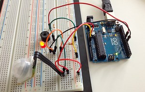 My first mini project: home security