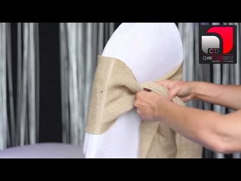 How to Tie a Hessian Sash