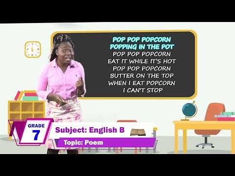 English Literature - Grade 7: Poems