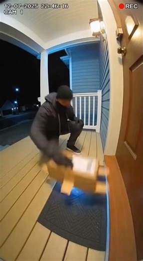 Package Thief Gets INSTANT KARMA! 📦💥