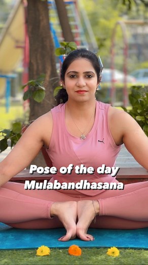 Iris | Yoga & Wellness on Instagram: "Moolabandhasana - Mula means Root or Base and Bandha means Bond. This asana exercises the Muladhara Chakra or Root Chakra, the first chakra in the Chakra system. The root chakra, is the first of the seven primary chakras in the body according to Hindu and yogic traditions. It is located at the base of the spine, near the coccyx, and is associated with the color red and the element of earth. The root chakra signifies our foundation, stability, security, and s