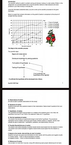 Introduction:The scientific method is useful in problem solvin... | Filo