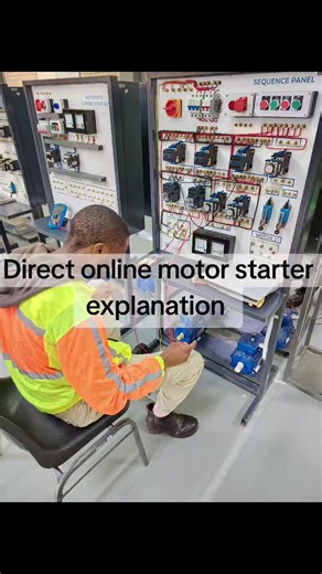 Direct Online Motor Starter Explanation — Fault Finding in Electrical