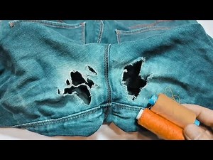 Réparer un Jean Déchiré : La Technique Rapide Que Personne Ne Connaît ! »