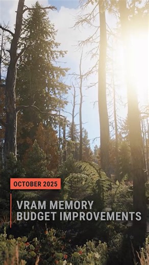 Facepunch Studios on Instagram: "We've recently taken big steps in Rust to improve performance for players on a range of hardware. 🖥️📈 In testing, we've seen a 50% reduction in VRAM usage on some setups, though results may vary depending on hardware."