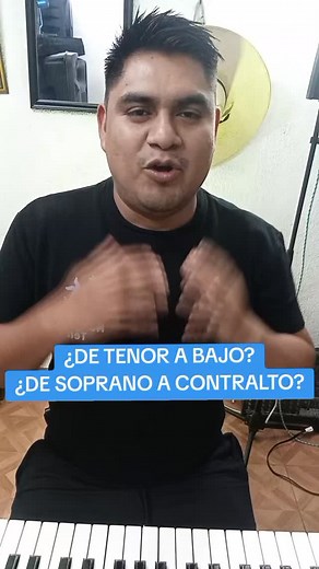 Puedo cambiar de Tenor a Baritono o de soprano a Contralto?.. #tipsdecanto #aprendiendo #fypシ゚viralシ #cantante | Andrés Villarreal - Barítono