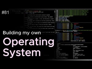 building my own operating system (week 81, lldb, c++)