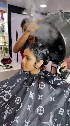 How to do hair spa | How to do hair spa in parlour step by step | Hair spa at parlour #short #hair