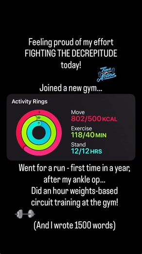 Alice Roberts on Instagram: "Fight the decrepitude! I had a bad chest infection end of November, finally started feeling better over Christmas and now determined to get back to fighting the decrepitude! Are you with me? Whatever it is you like doing - get out there and do it!"