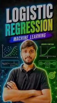 Logistic Regression Made Simple | ML Reel #machinelearning #ai