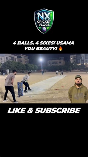 4 BALLS, 4 SIXES! 🔥#nxcricketvlogs #cricketlover #tapeball #shorts #reels #foryou #cricket #viral