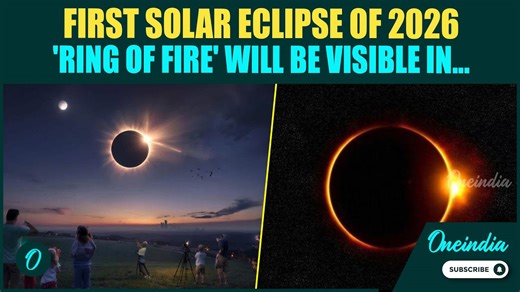 Solar eclipse 2026: Annular ring of fire solar eclipse to light skies on Feb 17, the year's first