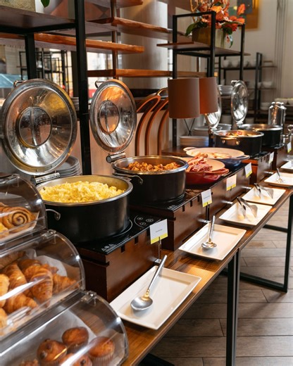6.7K views · 29 reactions | Two words: Breakfast Buffet 肋  Relish Bistro's breakfast buffet is all you need to fuel up for a day of Seattle sightseeing with the family. Walk-ins welcome, or book the Breakfast for Two package when you book your stay: https://bit.ly/4h85tjq | The Westin Seattle | Facebook