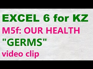 EXCEL 6 for Kaz M5f "GERMS" video clip