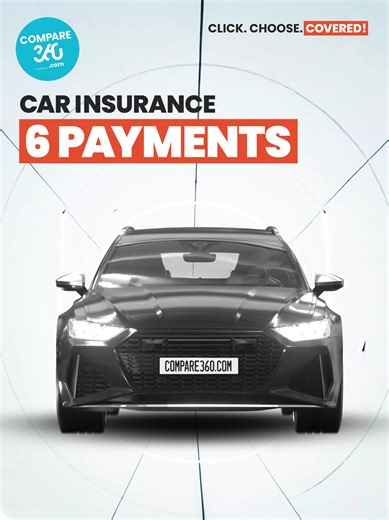 1.4K views | Buy your all risk car insurance on Compare360.com and spread the cost over six payments. | Compare360.com | Facebook