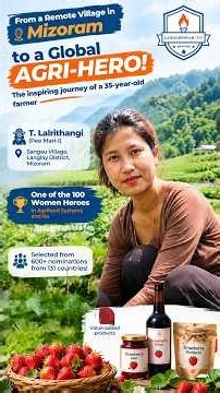 35-Year-Old Farmer’s Incredible Strawberry Farming Success Story | La Excellence IAS