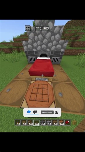 Minecraft Day 1 House💀(World's Smallest Violin)