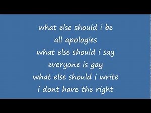 nirvana all apoligies hq lyrics