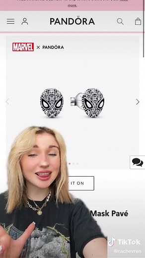 Marvel Pandora Bracelet and Ring Collection: Spider-Man Inspired